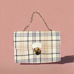Plaid Crossbody Purse
